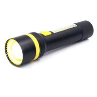 Lampe torche LED COB rechargeable à haute puissance, étanche IP67, solaire, portable pour le camping, batterie AA 1200mAh