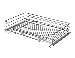 Durable Chrome Plated 4-Sided <b>Basket</b> 188mm Stainless Steel For Catering <b>Sink</b> Base Cabinet Drain Storage Mesh <b>Basket</b> - Product Image 2