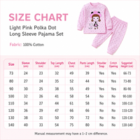 Ensemble de pyjama 100 % coton pour enfants, motif à pois mignon pour filles, vêtements de nuit pour bébés et tout-petits, pyjamas de classe A pour tout-petits, étiquette privée OEM personnalisée