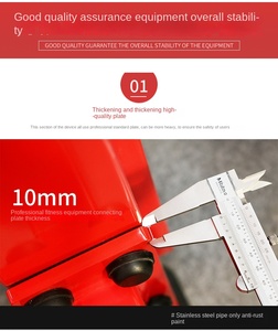 SK HM thiết bị tập thể dục vai tập cho thương mại sử dụng sâu Squat chân kéo trở lại ngực Báo Chí vị trí cao kéo xuống Bộ - Product Image 4