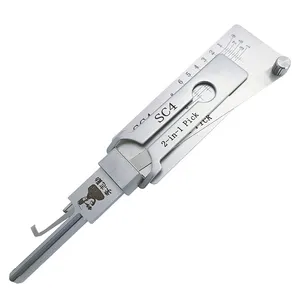 Khóa chọn thiết lập Nhà cung cấp SC1 sc4 kw1 kw5 sc1l 2 trong 1 Pick lishi công cụ cho xe cửa Opener