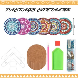 Peinture Diamant DIY : Sous-verre Paysage pour Salon, Décoration Murale Artistique - Product Image 4