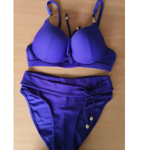 LADIES' BEACHWEAR Ladies Sliding Triangle Bikini Sets,cut Out Strap Swimsuit for Ladies
