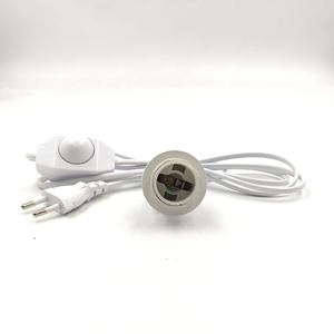 <span class=keywords><strong>Enchufe</strong></span> DE LA UE 301 interruptor de atenuación Cable de PVC E14 soporte de lámpara con Cable de doble anillo estilo tornillo lámpara de mesa <span class=keywords><strong>enchufe</strong></span> bombilla Cable - Product Image 5