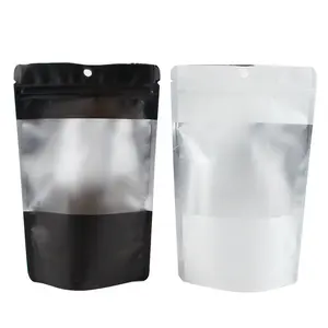 Stand Up Pouch Filling Sealing Resealable Stand Up Pouch Bags Food Grade Stand Up Zip Lock Packaging Pouch