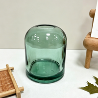 Bouteilles de diffuseur à roseaux cylindriques en verre blanc de haute qualité pour l'emballage de parfums d'intérieur (vente en gros)