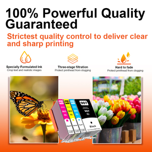 Topjet 907XL <span class=keywords><strong>903XL</strong></span> 903 907 XL <span class=keywords><strong>Cartouche</strong></span> d'encre couleur Compatible pour <span class=keywords><strong>HP</strong></span> HP903 Hp907 OfficeJet Pro 6960 6970 6950 Imprimante à jet d'encre - Product Image 4