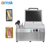 Machine de conditionnement sous vide automatique Machine de scellage sous vide pour aliments Poulet Porc