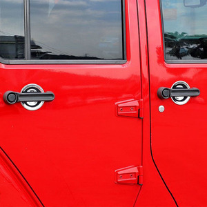 Protection de la coque de la poignée de porte de voiture pour Jeep Wrangler JK 2007 2008 2009 2010 2011 2012 2013 2014 <span class=keywords><strong>2015</strong></span> 2016 2017 3ème génération - Product Image 3