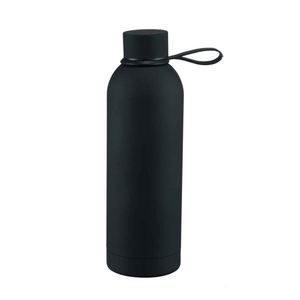 Stainless Steel Vacuum Insulated Water <b>Bottle</b> With Rope Minimalist Design For Travel - Product Image 4