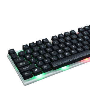 Teclado Gamer USB com Fio RGB de 104 Teclas com Logo Personalizado para Laptop PC Desktop Teclado Iluminado - Product Image 6