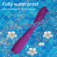 Flüssiges Silikon Aufladbarer G-Punkt Klitoris Vaginal Vibrator 9 Vibrationsmodi Wasserdicht IPX6 Anpassbare Farben-Großhandel