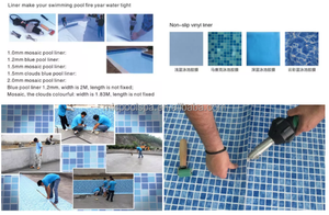 Vente en gros pas cher PVC durable hors sol revêtement de <span class=keywords><strong>piscine</strong></span> rond pour Spa piscines gonflables pour enfants - Product Image 5