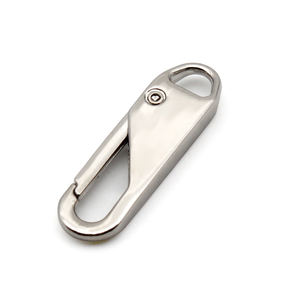 Hochwertiger Metall-Schnellreißverschluss-Ersatz Reißverschlusszieher abnehmbare Reißverschlusszieher mit Schnapphaken - Product Image 3