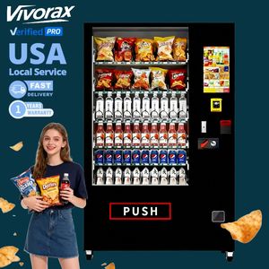 Slimme AI-aangedreven koelautomaten met touchscreen voor dranken, snacks en andere retailproducten. - Product Image 1