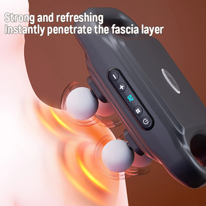 Dropshipping Products 4 Head Fascial Gun Massager Gun Portable Mini Massager Fitness Muscle Relaxati Masajeador Shockwave - Product Image 4