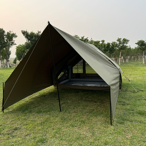 Tente de <span class=keywords><strong>camping</strong></span> quatre saisons gonflable à ouverture rapide et automatique, en tissu Oxford imperméable, vente en gros directe usine - Product Image 2