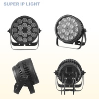 Projecteur LED PAR RGBW 4-en-1 étanche IP65 18*15W pour mariages, spectacles et salles polyvalentes