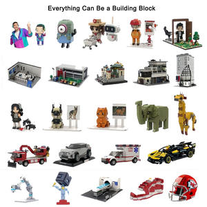 บล็อกสร้าง1:<span class=keywords><strong>8</strong></span>สำหรับเด็กบล็อกสร้างแบบปรับแต่งได้สำหรับรถยนต์ - Product Image 4