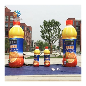 Bán Hot bơm hơi khổng lồ chai nước trái cây chất lượng cao quảng cáo khuyến mãi <span class=keywords><strong>Inflatable</strong></span> chai tùy chỉnh mô hình bơm hơi - Product Image 1