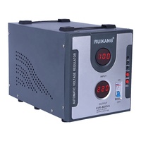 Stabilizer Regulator Tegangan, Regulator Voltase Input Output RUIKANG Multifungsi SVC AVR 500VA 0 5KVA Power 100