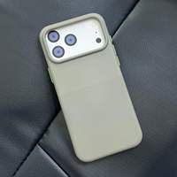 Étui de téléphone minimaliste de couleur unie pour iPhone 18Pro 17, 16, 15, 14, 13, 12, 11, Pro Plus, étui de téléphone anti-chute