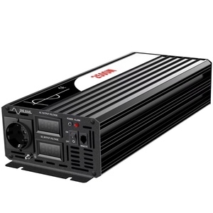 Convertisseur de puissance à onde sinusoïdale pure 110V 3000W avec démarrage progressif, sortie unique, DC 12V 24V, <span class=keywords><strong>pour</strong></span> camping-car et <span class=keywords><strong>maison</strong></span> mobile - Product Image 1