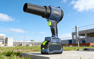 Souffleur à feuilles sans fil industriel 21V, sans balais, 250 MPH, portable avec batterie 4.0Ah pour jardin, cour et atelier - Product Image 2