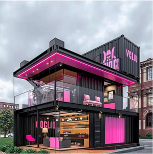 <span class=keywords><strong>Maison</strong></span> conteneur moderne en acier coloré pour salon de thé, café, ou stand de restauration rapide – <span class=keywords><strong>Maison</strong></span> mobile créative en conteneur - Product Image 1