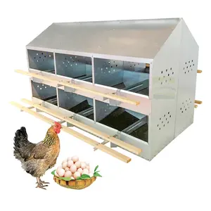 Лучшая цена 2022, коробка для куриного гнезда, ручная коробка для сбора яиц, оборудование для птицефабрики