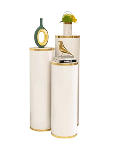 Rotating new steel personalized vertical luxury 360-degree circular cylindrical shoe rack and shoe cabinet - Product Image 2