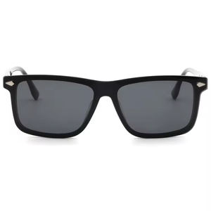 نظارات شمسية رجالية مربعة HH3601 بمشبك مغناطيسي وإطار أسيتات مستقطبة - Product Image 2