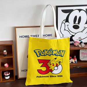 <span class=keywords><strong>Sac</strong></span> à <span class=keywords><strong>dos</strong></span> promotionnel en toile imprimé mignon avec motif de personnage de dessin animé Pokémon, <span class=keywords><strong>sac</strong></span> à <span class=keywords><strong>dos</strong></span> en toile Pokémon, cadeau promotionnel - Product Image 3