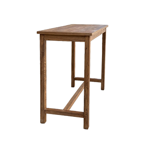 Mesa Consola de Madera Maciza Reciclada Natural Estilo Rústico Francés HL385 para Entrada, Vestíbulo de Hotel, Sala de Estar, Muebles de Villa - Product Image 3