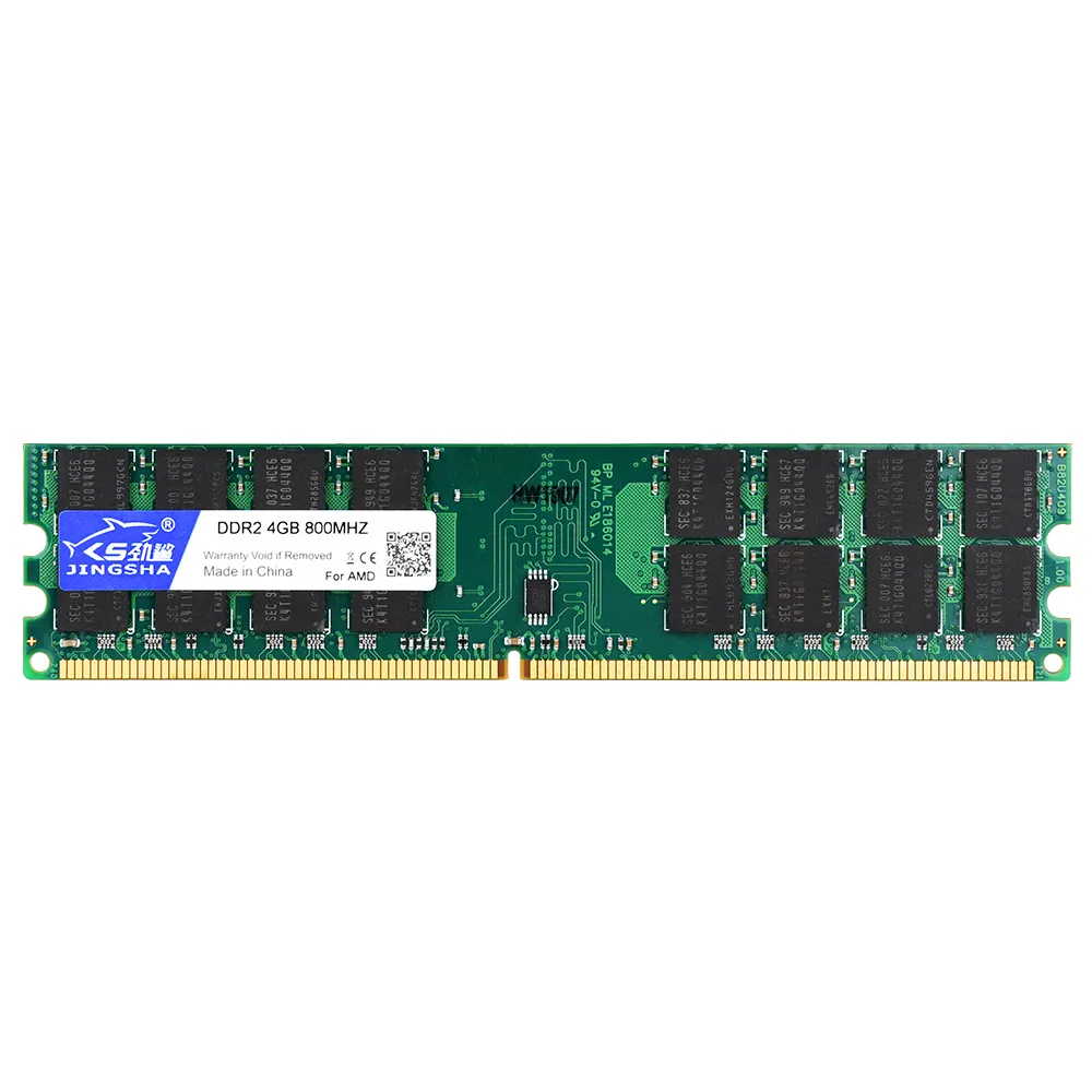 Unbuffered 240 핀 DDR2 4GB RAM 메모리 낮은 CAS 지연 데스크탑 중국 공장에서