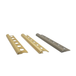 Prezzo di Fabbrica a buon mercato Decorativo Angoli <span class=keywords><strong>Piastrelle</strong></span> Trim Argento Alluminio Dorato Lucidatura accessori <span class=keywords><strong>piastrelle</strong></span> - Product Image 2