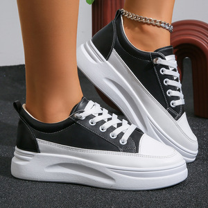 Zapatos Casuales de Plataforma con Suela Gruesa, Duraderos, Impermeables, Antideslizantes, Cómodos y Ligeros para Mujer, que Aumentan la Estatura - Product Image 2