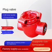 Vanne rotative interne haute pression à vis de réglage, type DN50 (2 pouces), 40 MPa, pour systèmes de manifolds de puits pétrolifères et forage direct