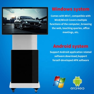 Máy Phát Quảng Cáo Màn Hình <span class=keywords><strong>Totem</strong></span> Xoay 55 Inch Màn Hình Hiển Thị Kiosk Kỹ Thuật Số - Product Image 3