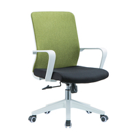 Milieu Du Dos Support Lombaire Fauteuil Visiteur Personnel De Travail Exécutif Ergonomique Chaise De Bureau