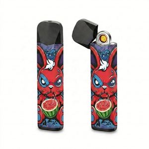 Fast Shipping Spain Warehouse Razz Type-C Electronic <b>Lighter</b> Bar Metal <b>Windproof</b> Flameless Luxury Gift <b>Lighter</b> Model 60K - Product Image 4
