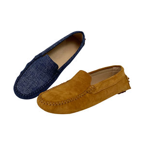 <span class=keywords><strong>Luxe</strong></span> unisexe Penny <span class=keywords><strong>mocassin</strong></span> chaussures chaussures habillées et Oxfords imperméable en cuir véritable dernier mocassins <span class=keywords><strong>daim</strong></span> bateau chaussures pour hommes - Product Image 3