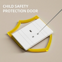 Enchufe de Pared Tipo 118, Estándar Británico de 13A, Tres Orificios, con USB/TIPO-C, Interruptor de Pared para Teléfono
