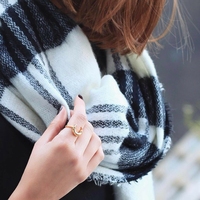 Gemnel 925 Argent 14k Plaqué Or Bijoux Minimaliste Corne Bande Anneaux En Gros 2025 pour Femme
