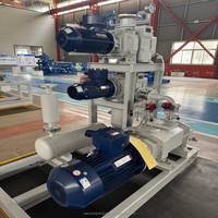 Unité de pompage d'air horizontal à compresseur à anneau liquide/eau OEM, série 2BE personnalisable, haute pression, 100 CV, 5 kW
