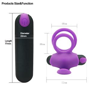Mannelijke Seksspeeltjes Tijdvertraging Draadloze Afstandsbediening Vibrator Massage Vibrerende Penis Haan <span class=keywords><strong>Ring</strong></span> - Product Image 4