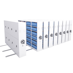 Tay quay tập tin cán tủ nhỏ gọn di động kệ lưu trữ điện hệ thống lưu trữ thép khung dày đặc - Product Image 1