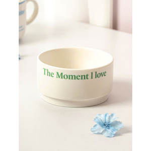 Bola de salsa verde vintage de 9 cm con decoración y accesorios de mesa con diseño de letras - Product Image 1