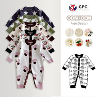 Angou Ins Vêtements pour bébé nouveau-né Barboteuses Automne Hiver Cartoon Knitted Climbing Cotton Button Sweater Jumpsuit for Boys Girls