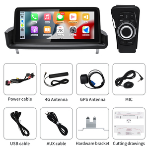 HFMidia Qualcomm Snapdragon 680 10.25 pouces Android 16 pour BMW Série 3 E90 E91 E92 Autoradio Bluetooth - Product Image 6
